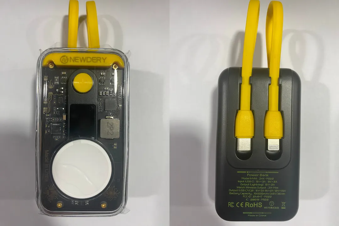 CPSC recalls 21,380 NEWDERY ZHX-PB22 power banks over fire risk