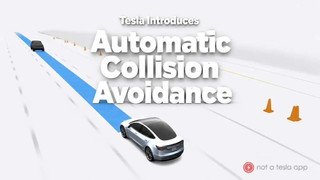 Tesla FSD's Automatic Collision Evasion Takes Over in First Video