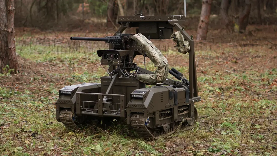 Ukraine drops ground robots behind enemy lines using heavy bomber drones