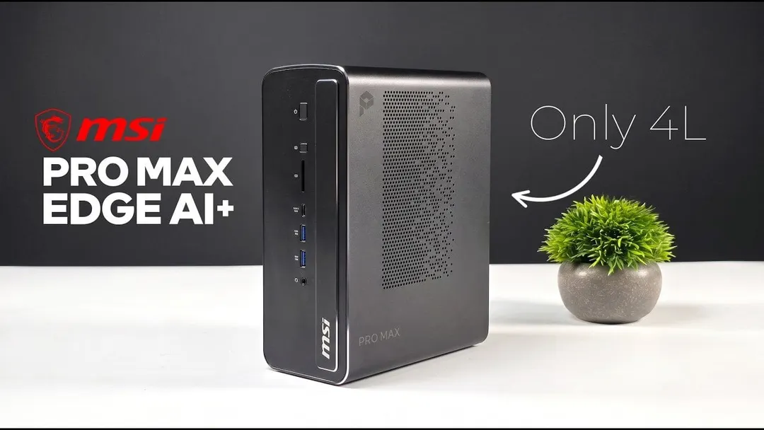 MSI Pro Max Edge AI+ mini PC packs Radeon 8060S with 96GB VRAM