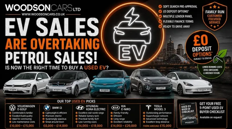 Study: Used EVs Prove More Reliable Than Petrol Cars at High Mileage