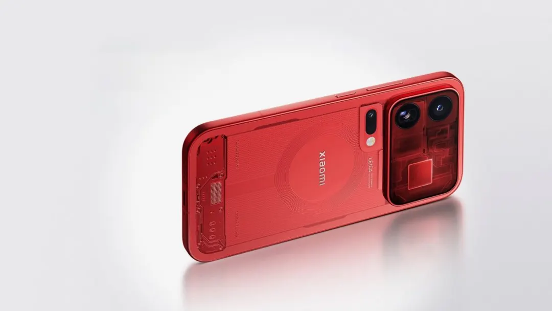 Xiaomi 18 Pro Red Transparent Exploration Edition: 16GB + 1TB only