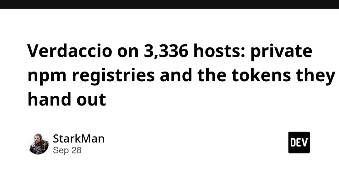ZoomEye finds 3,336 exposed Verdaccio npm registries