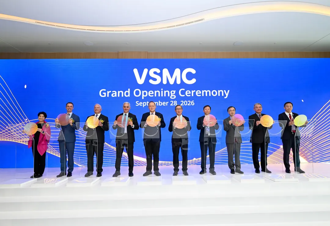 VSMC opens its first 300 mm fab in Singapore