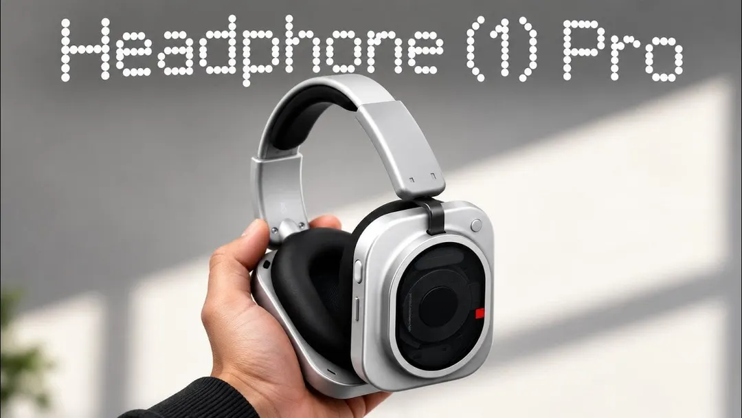 Leak: Nothing Headphone (1) Pro Brings a Triple-Driver System