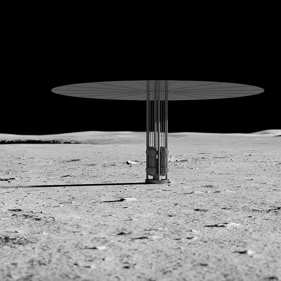 1,000°C MULE Microreactor Proposed to Power Lunar Bases