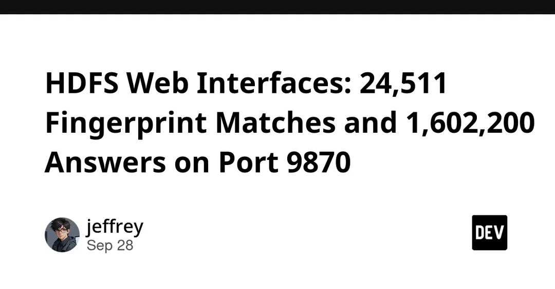 ZoomEye finds 24,511 exposed HDFS web interfaces