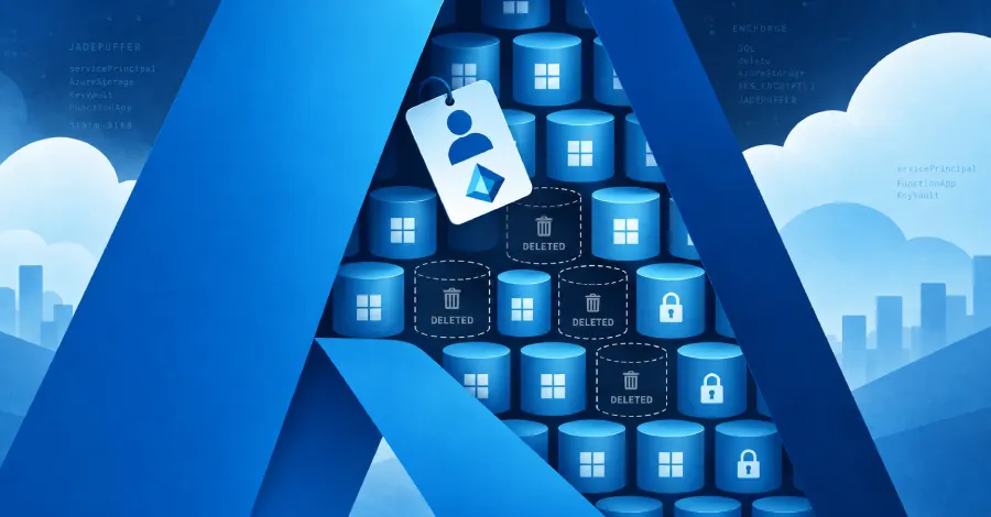 JADEPUFFER attackers used compromised service principals to delete Azure resources