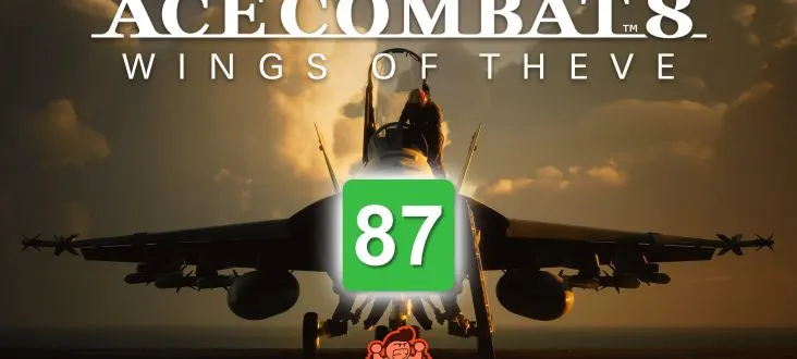 Ace Combat 8: Wings of Theve is the highest rated entry in 25 years