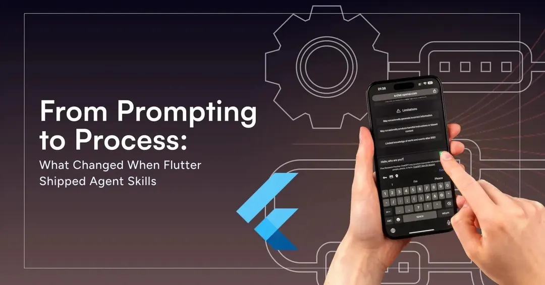 Flutter ships engineering workflows as Agent Skills for AI coding agents