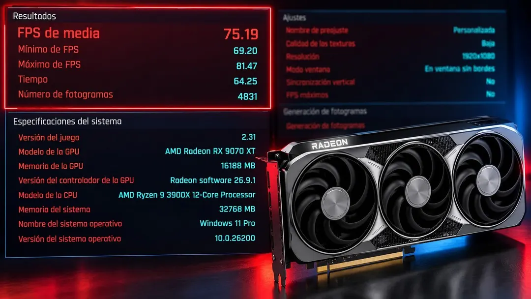 Radeon RX 9070 XT Hits 75 FPS in Cyberpunk 2077 With DLSS 5