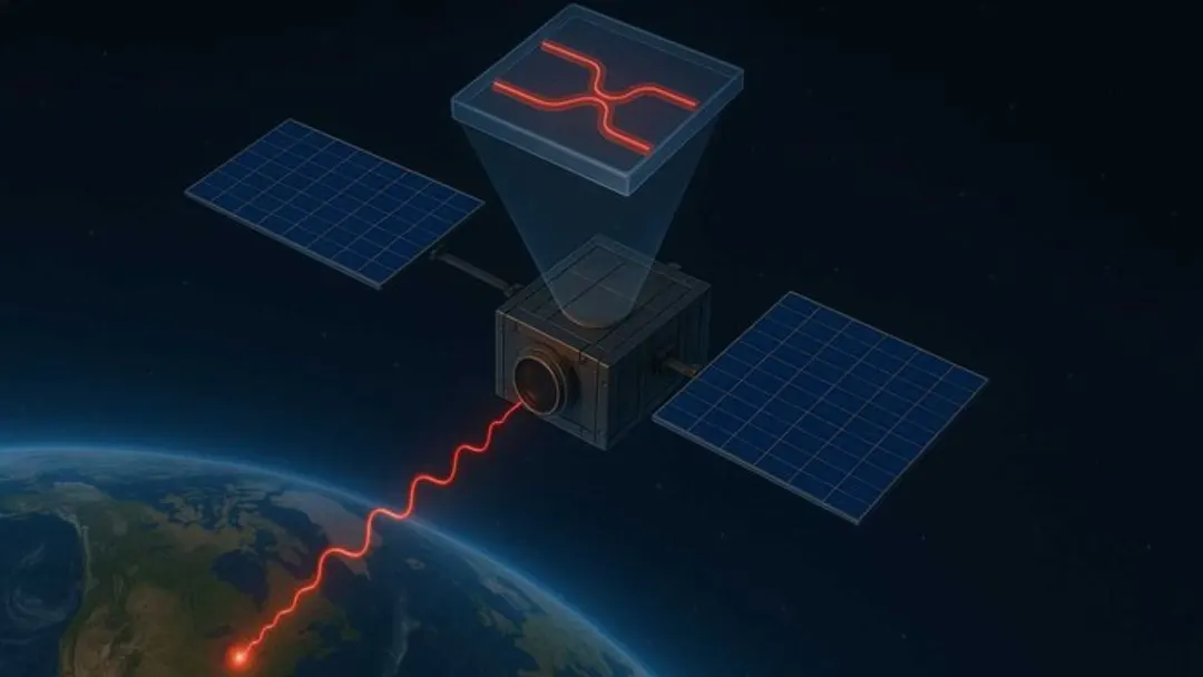 Scientists operate a quantum computer in space for the first time