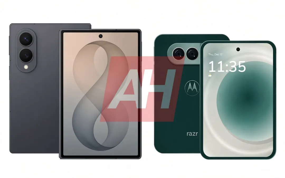 Leak: Galaxy Z Fold 8 vs Motorola's First Wide Foldable Compared