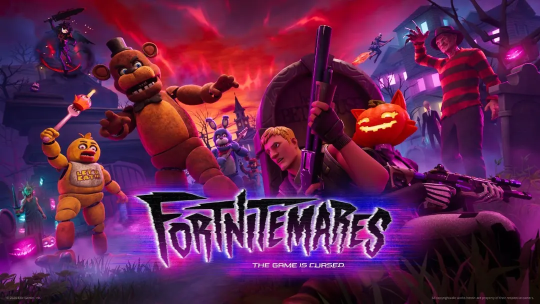 Fortnitemares 2026 teaser reveals FNAF, Slenderman and The Purge collabs