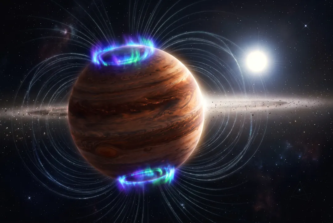 First radio signal from an exoplanet detected from Beta Pictoris b