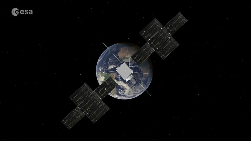 ESA's Juice spacecraft swings past Earth on its way to Jupiter