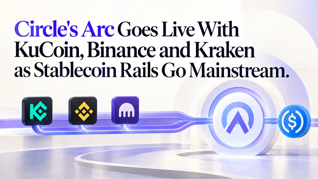 Circle's Arc blockchain goes live with USDC as gas token