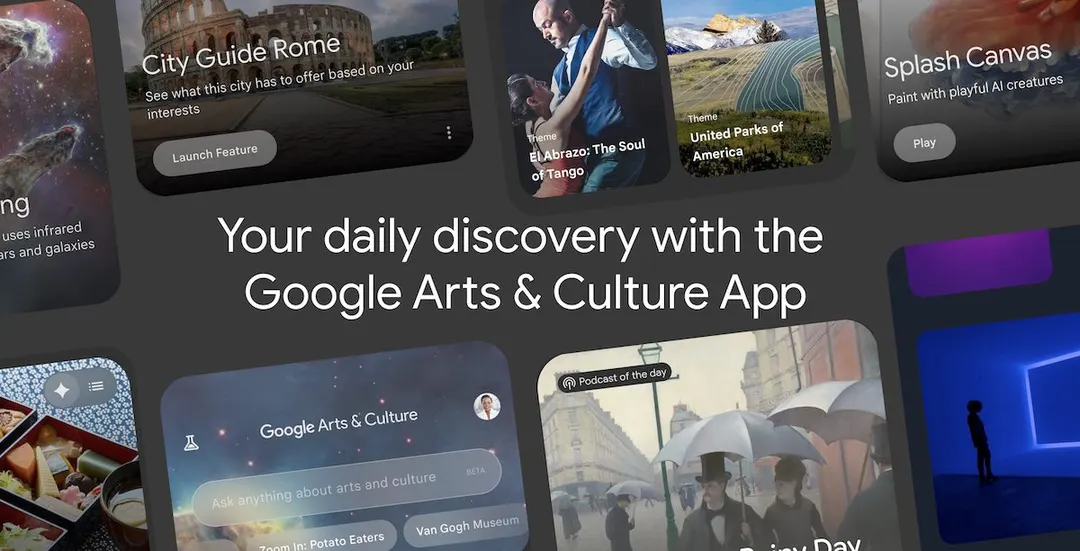 Google Arts & Culture Gets AI Chat and Redesign for 15th Anniversary