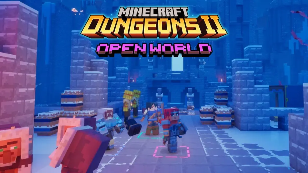 Minecraft Dungeons 2 swaps separate missions for a connected open world