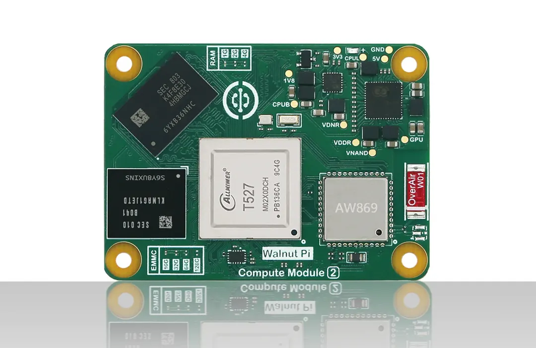 Walnut Pi CM2: a cheaper Raspberry Pi CM5 alternative with Allwinner T527
