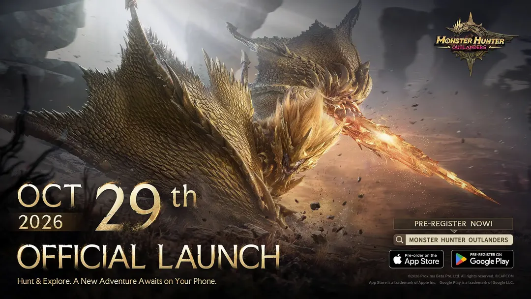 Monster Hunter Outlanders launches October 29 on iOS and Android