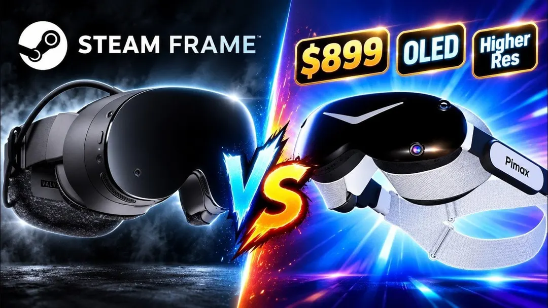 Pimax Dream Air SE: $899 wired PC VR headset with 2560×2560 micro OLED