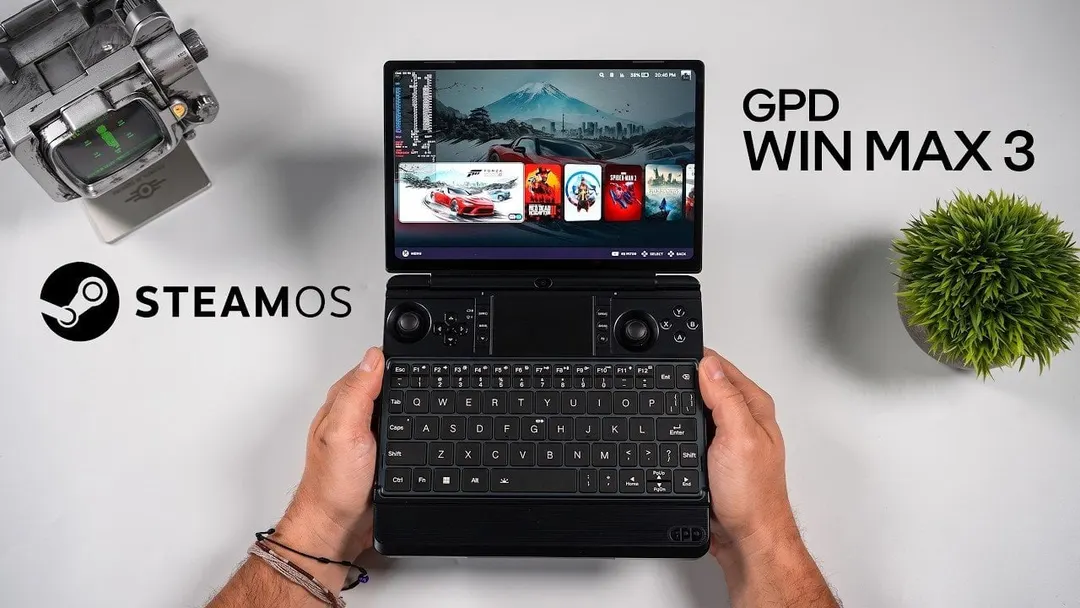 SteamOS Hits 78 FPS in Cyberpunk 2077 on GPD Win Max 3