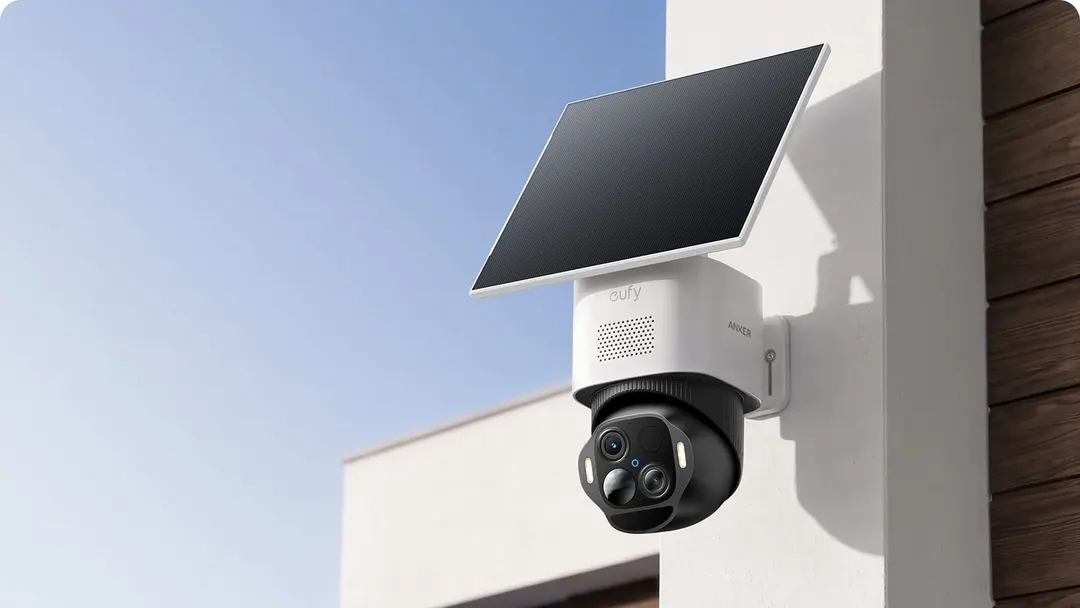 Anker launches Eufy SoloCam E50 with dual 4K lenses and solar charging
