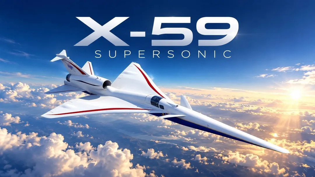 NASA and Lockheed Martin X-59 Cuts Sonic Boom to 75 dB
