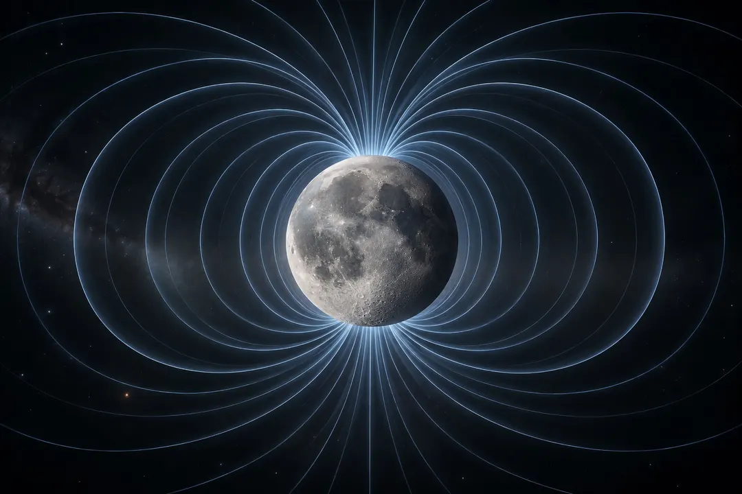 Buried Structure on Moon's Far Side Points to Ancient Lunar Dynamo