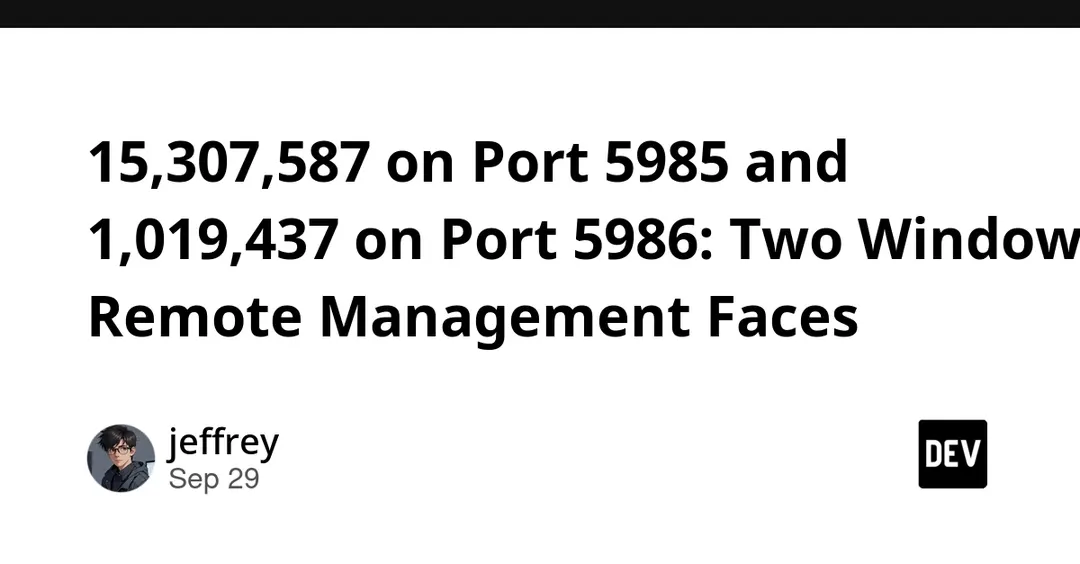 ZoomEye: 15.3M Devices Exposed on WinRM Port 5985