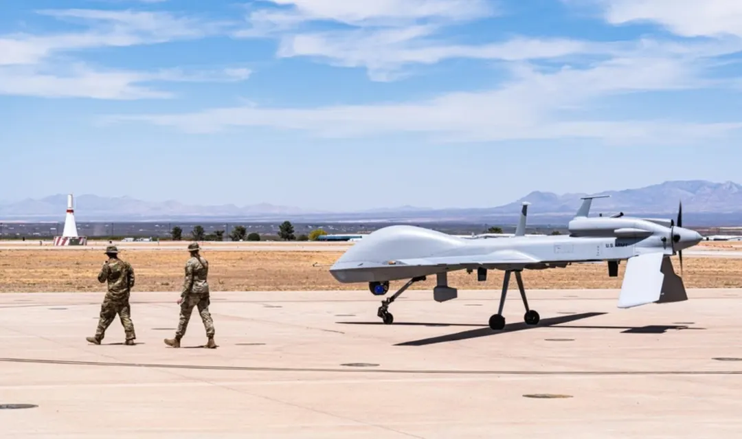 MQ-1 Predator Drones Patrol Arizona Border Towns