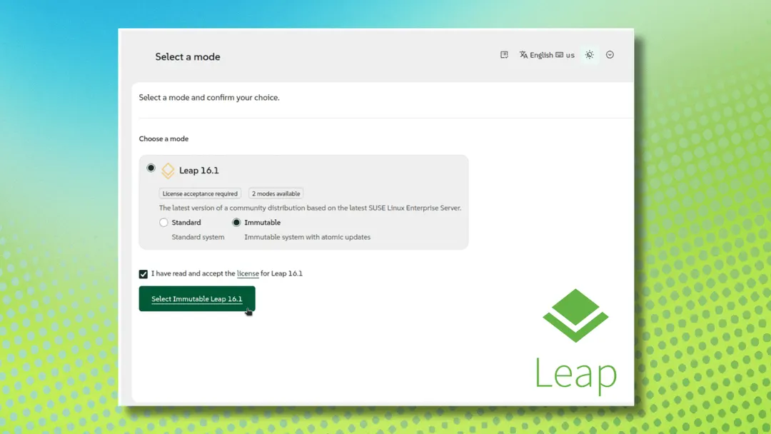 openSUSE Leap 16.1 adds Immutable mode, Leap Micro discontinued