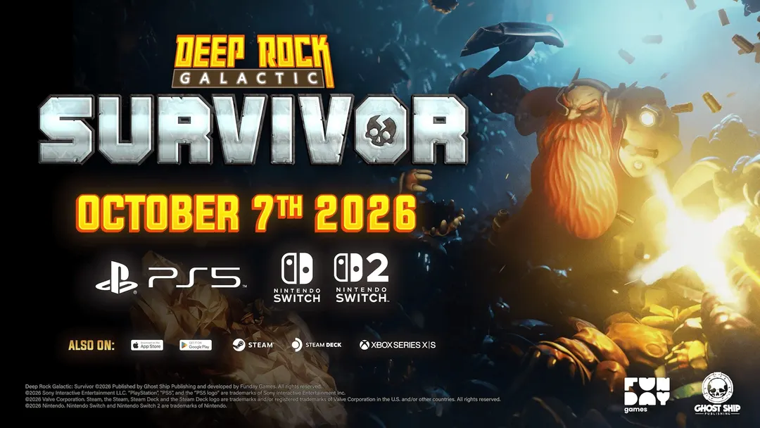 Deep Rock Galactic: Survivor hits PS5 and Switch on October 7