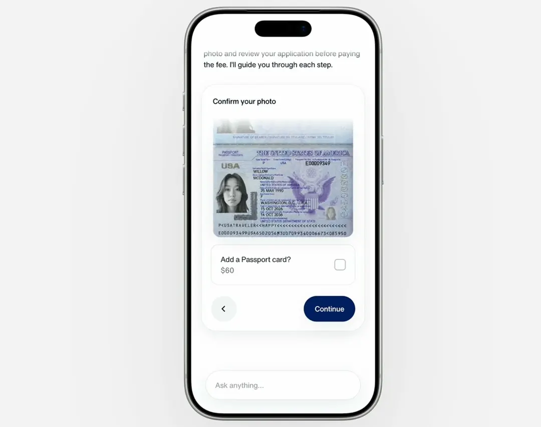 US launches America.gov: passport applications go online