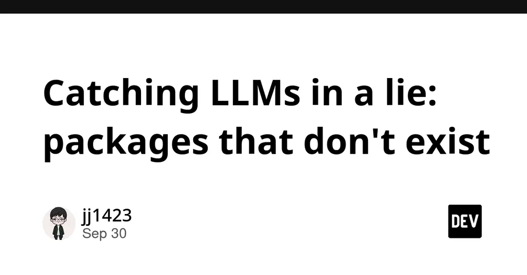 VDB: 83 of 87 AI-hallucinated package names are unclaimed, exposing slopsquatting risk