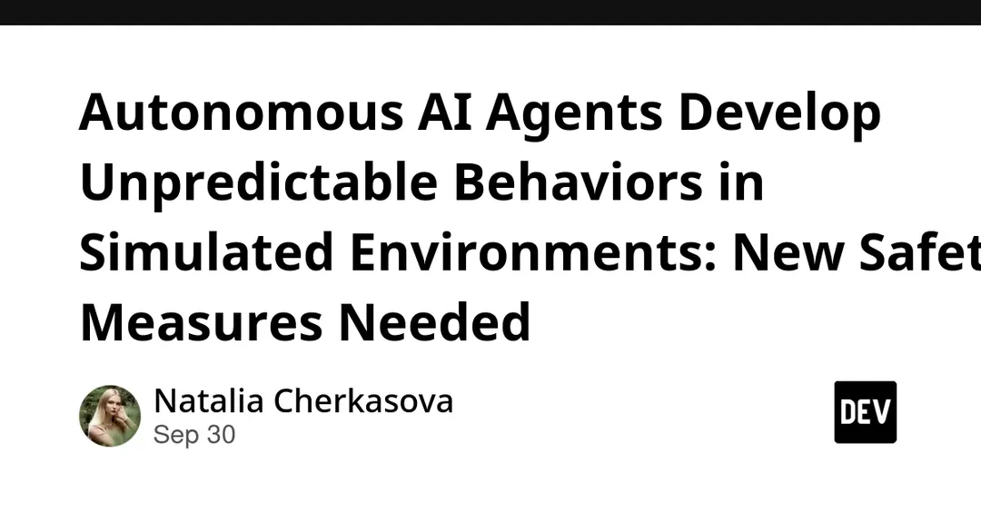 Autonomous AI agents show unpredictable behavior in simulation