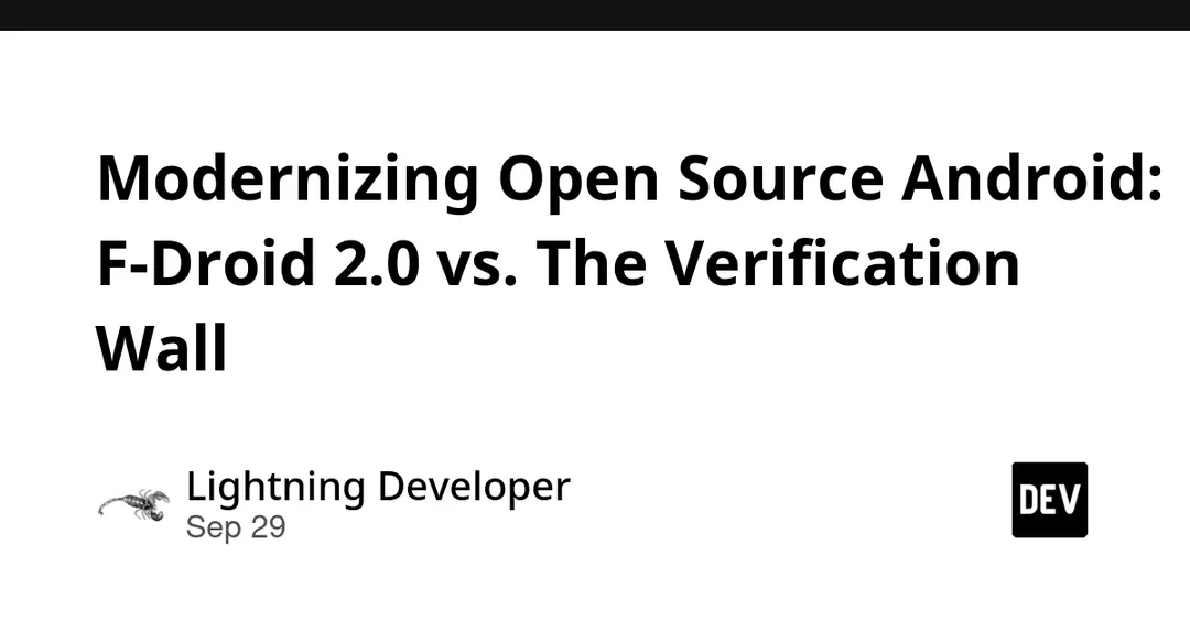 F-Droid 2.0 ships on Kotlin and Jetpack Compose amid Android verification push