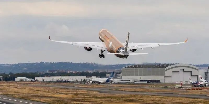 Airbus flies its new A350F freighter with giant cargo door for the first time