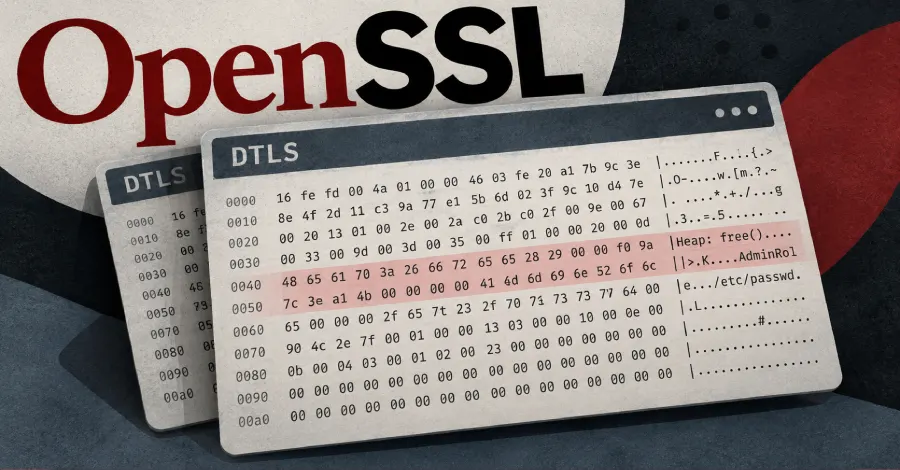 OpenSSL patches high-severity DTLS flaw leaking heap memory