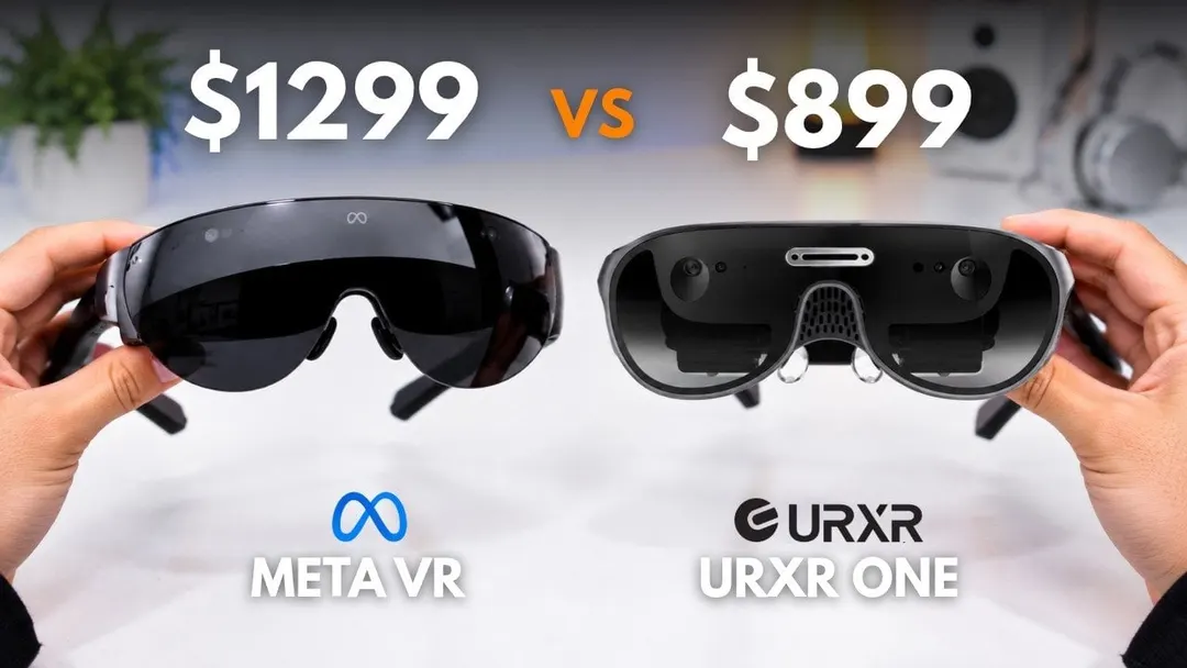 Meta VR Glasses vs URXR One: $1,299 Standalone vs $899 Modular