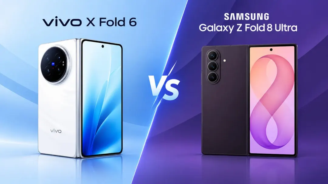 Vivo X Fold 6 vs Galaxy Z Fold 8 Ultra: pre-launch comparison