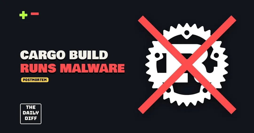 Malicious arrayref 0.3.10 on crates.io ran a payload at build time