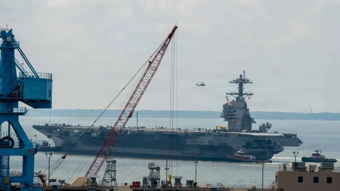 Second Ford-class carrier USS John F. Kennedy is 99% complete, delivery set for 2027