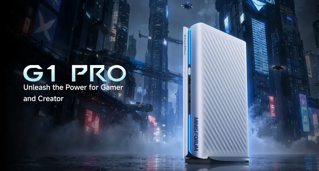 Minisforum launches AtomMan G1 Pro with Radeon RX 9060 XT at $1759