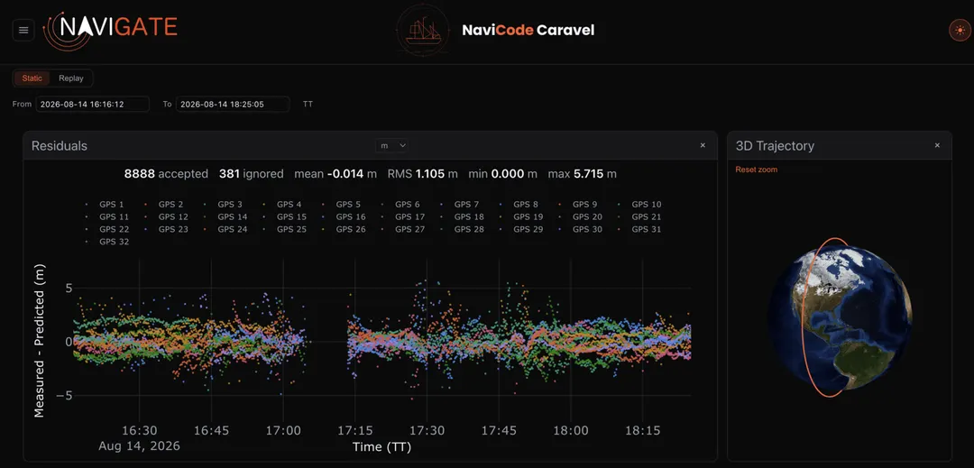 NaviGate demonstrates onboard precise orbit determination on D-Orbit's ION