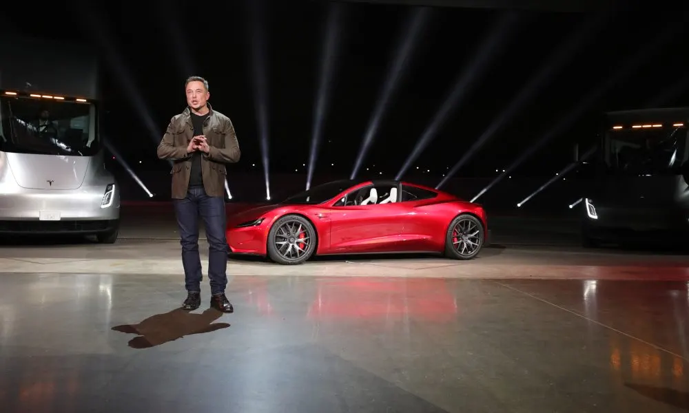 Tesla delays Roadster unveiling to October 15 due to high winds