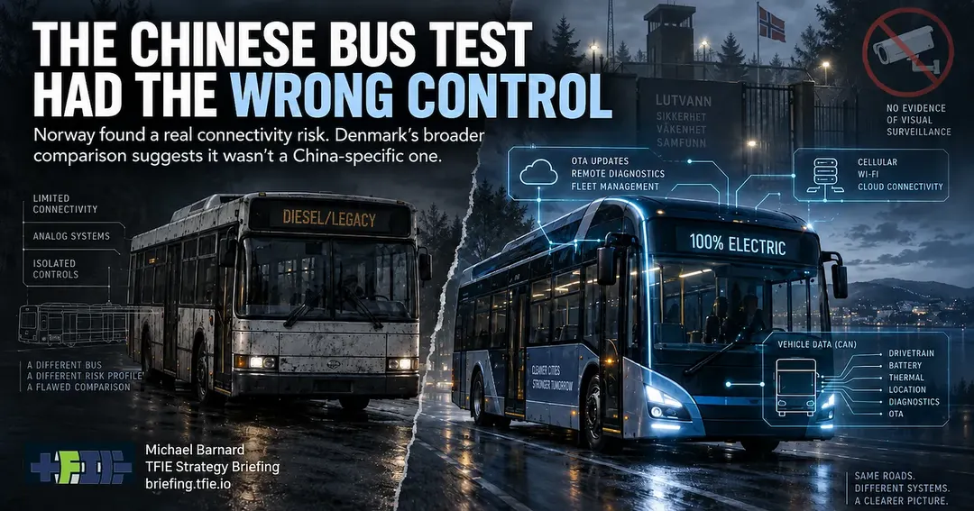 Norway's Ruter found real bus cyber risk, but not a Chinese one