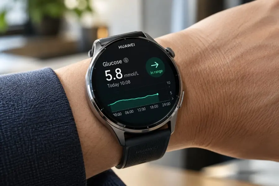 Huawei Says Wrist-Based Blood Sugar Measurement Nears Production