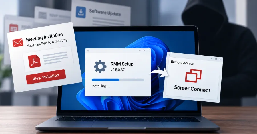 Microsoft: Phishers Deploy MSP360 and ScreenConnect in Dual-RMM Attacks